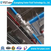 Aluminum Compressed Air Pipe Instead of G. I. Black Iron PVC Pipe