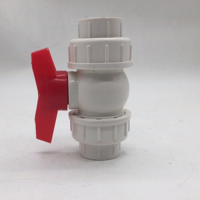 2.5inch Heat Resistant PVC New HDPE Three Way Ball Valve