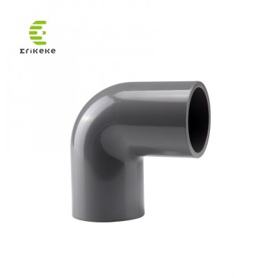 PVC Pipe Connection Bend Fittings 90 Degree Elbow